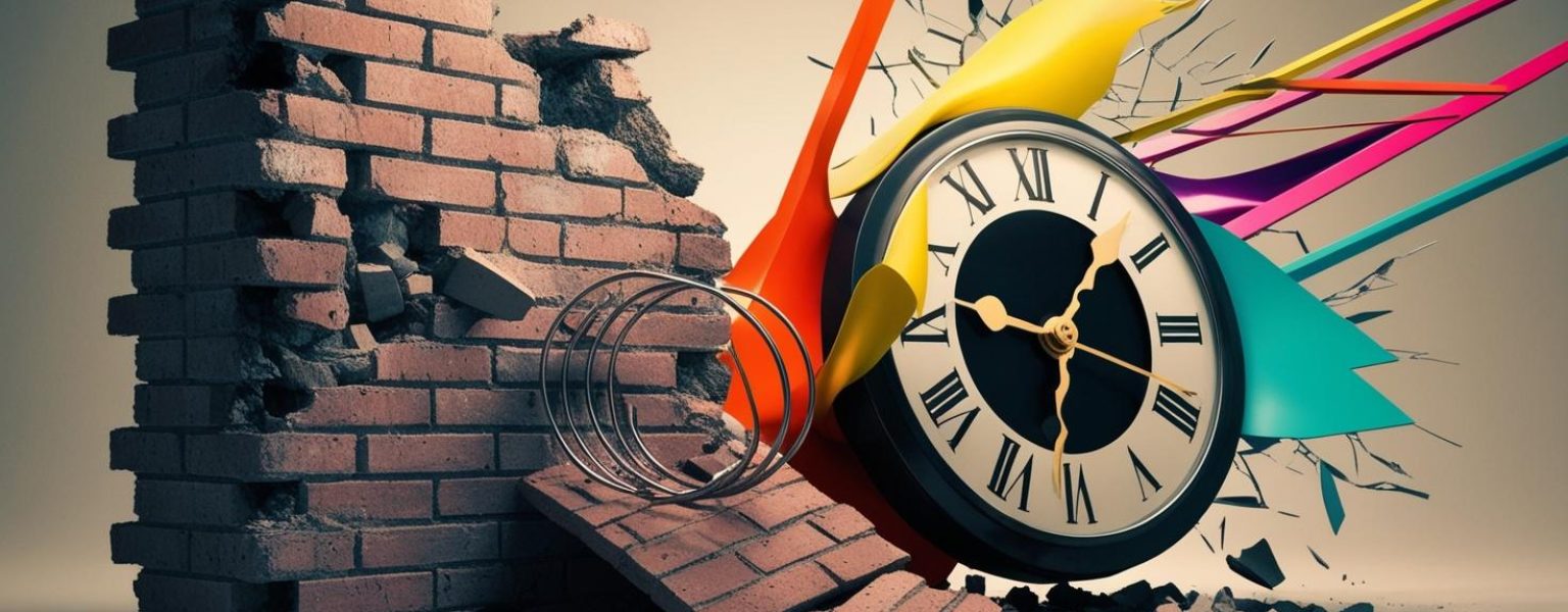 image that captures the essence of why playing by old rules in a modern world doesn't work